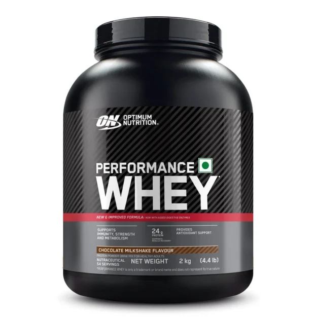 Optimum Nutrition (ON) Performance Whey Protein Powder, 24g Protein,2Kg